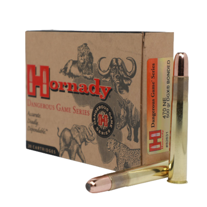 HORNADY 470 NE 500GR DGS 20RD