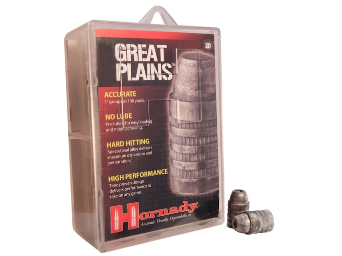 HORNADY 50 CAL 385GR GREAT PLAINS MUZZLELOADING