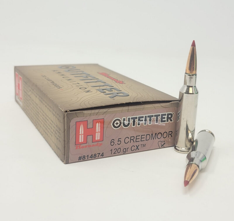HORNADY 6.5 CREEDMOOR 120GR CX