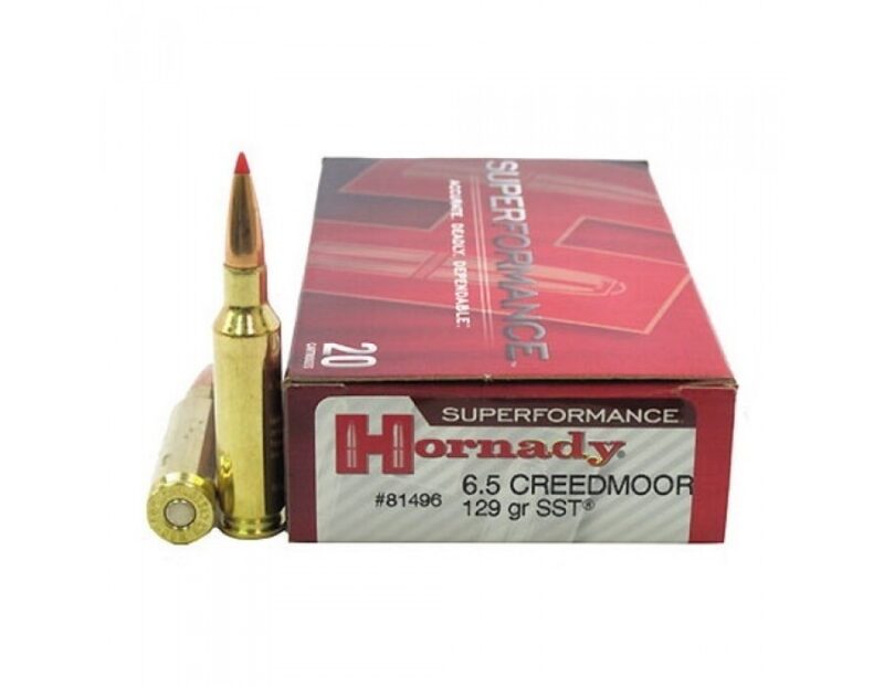 HORNADY 6.5 CREEDMOOR 129GR SST