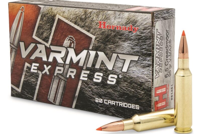 HORNADY 6.5 CREEDMOOR 95GR V-MAX 20CT HORNADY 6.5 CREEDMOOR 95GR V-MAX 20CT