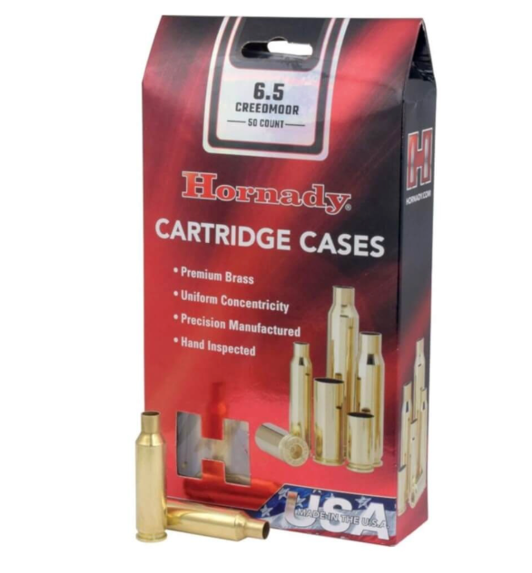 HORNADY BRASS 6.5 CREEDMOOR UNPRIMED