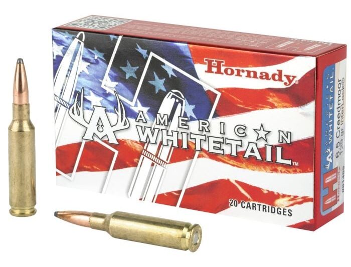HORNADY 6.5 CREEDMOR 129GR AMERICAN WHITETAIL AMMO 20RDS