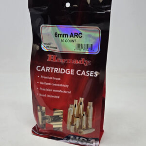 HORNADY 6MM ARC UNPRIMED BRASS 50CT