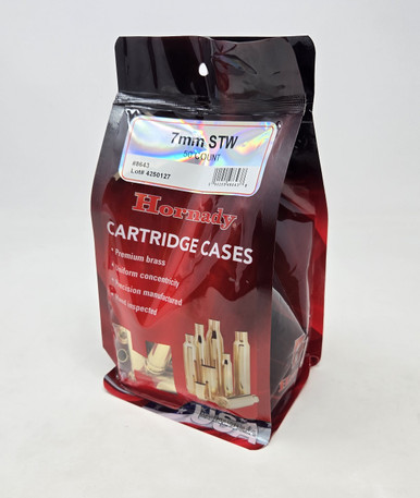 HORNADY 7MM STW BRASS 50CT