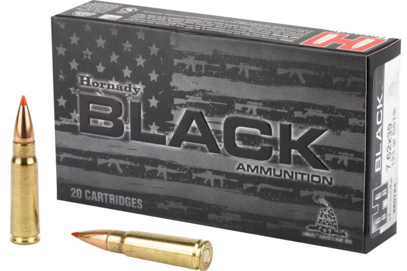 HORNADY BLACK 7.62X39 123GR SST AMMO 20RDS