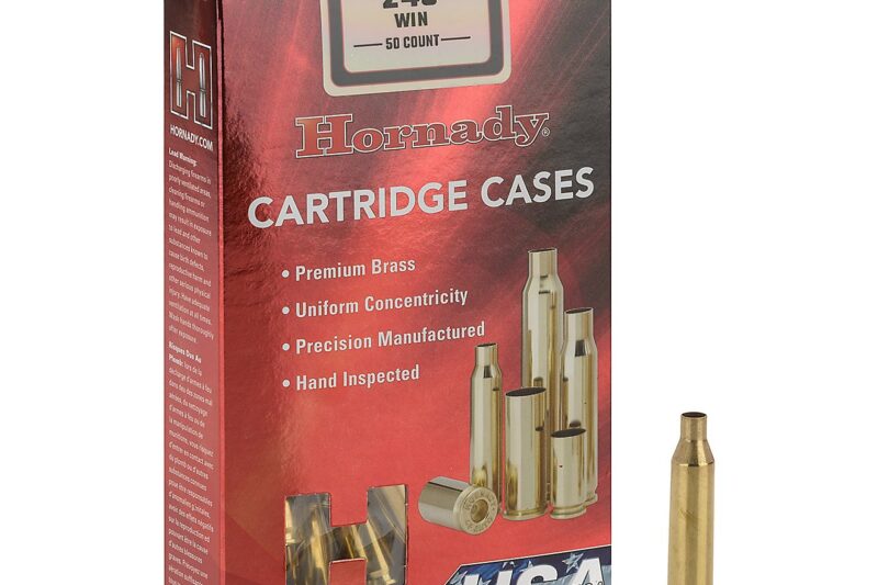 HORNADY BRASS 243 WIN UNPRIMED