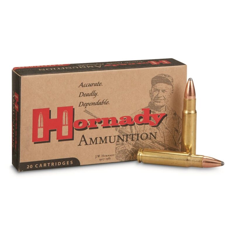 HORNADY CUSTOM 358 WIN 200GR SP AMMO 20CT