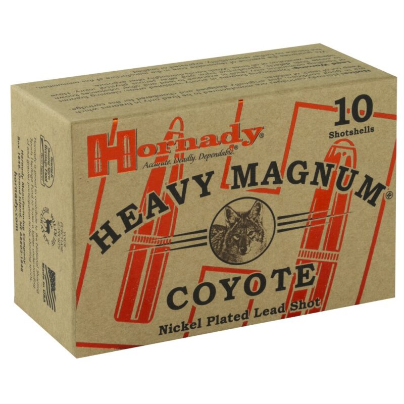 HORNADY HEAVY MAGNUM COYOTE 12GA 3" 00 BUCK 1300FPS 10RDS