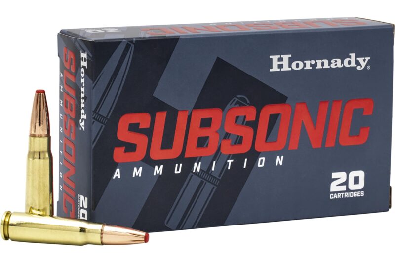 HORNADY SUBSONIC 7.62X39 255GR SUB-X