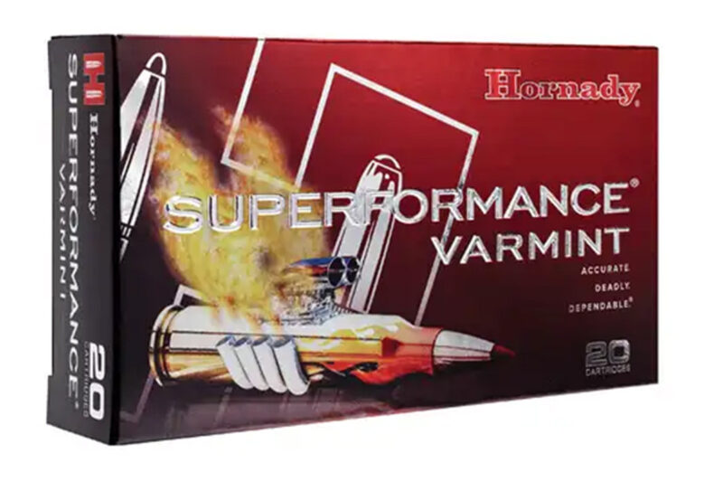 HORNADY SUPERFORMANCE 204 RUGER 32GR V-MAX AMMO 20RDS