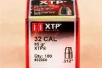 HORNADY 32 CAL 85GR XTP 100CT