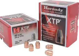 HORNADY_45CAL_250GR_XTP_100CT HORNADY 45CAL 250GR XTP 100CT
