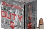 HORNADY 9MM CRITICAL DUTY 9MM LUGER +P 124GR