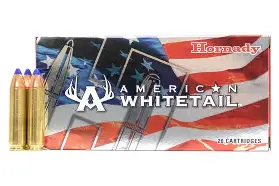HORNADY AMERICAN WHITETAIL 450 BUSHMASTER 250GR FTX AMMO 20RDS
