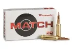 HORNADY AMERICAN WHITETAIL 6.5 CREEDMOOR 147GR ELD MATCH AMMO 20RDS