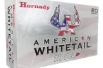 HORNADY AMERICAN WHITETAIL TIPPED 7MM PRC 154GR SST AMMO 20CT