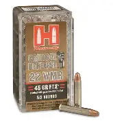 HORNADY_CRITICAL_DEFENSE_22_MAG_45GR_FTX_AMMO_50RDS HORNADY 22 MAG 45GR FTX CRITICAL DEFENSE AMMO 50RDS