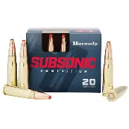 HORNADY SUBSONIC 7.62X39 255GR SUB-X