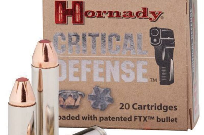 HORNDAY CRITICAL DEFENSE 40 S&W 165GR FTX AMMO 20RDS HORNDAY CRITICAL DEFENSE 40 S&W 165GR FTX AMMO 20RDS