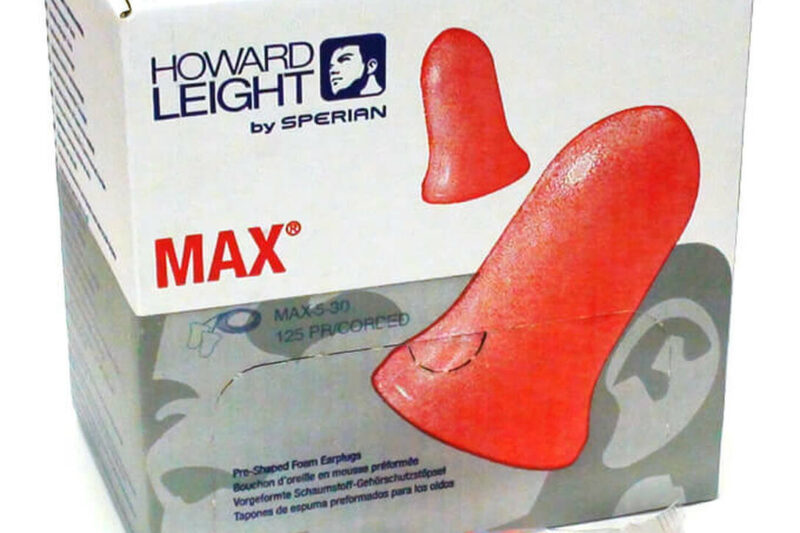 HOWARD LEIGHT EARPLUGS WITH CORD