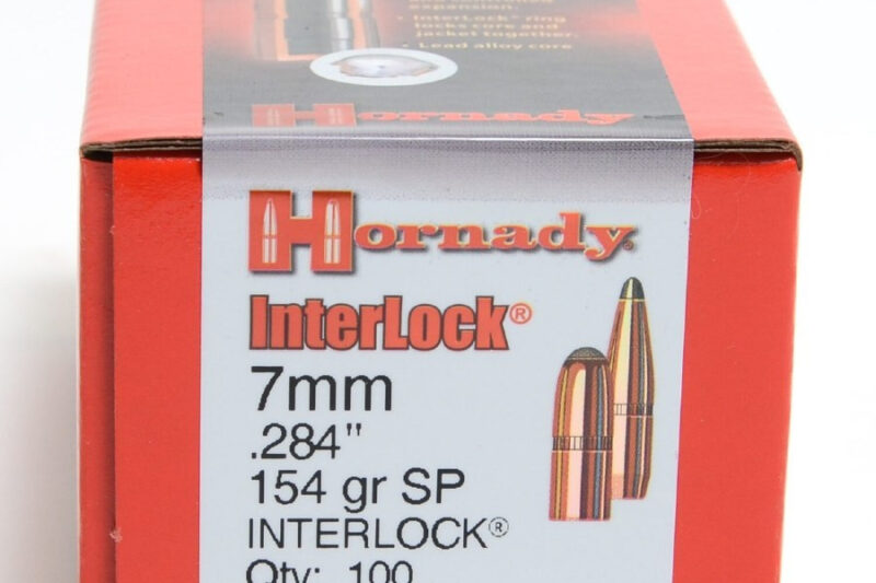 HORNADY 7MM (.284") 154GR SP BULLETS 100CT