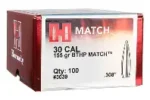 HRN 30C 155GR SP BULLET MATCH 100CT
