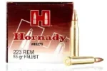 HRN AMMO 223 REM 55GR FMJBT 50RDS