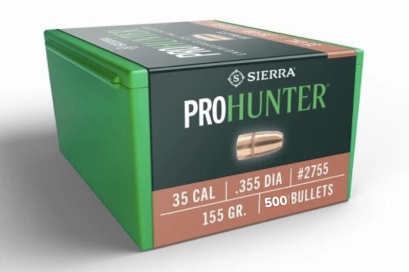 SIERRA PRO-HUNTER 35 CAL 155GR FN 500CT RIFLE BULLETS