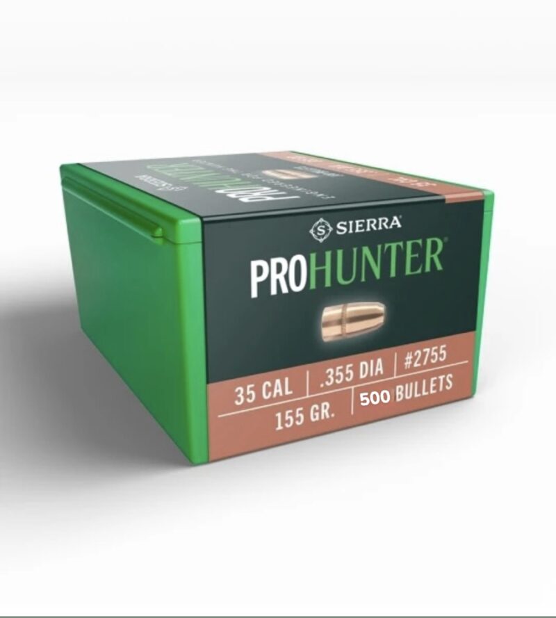 SIERRA PRO-HUNTER 35 CAL 155GR FN 500CT RIFLE BULLETS
