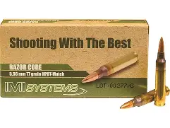 IMI_5.56MM_77GR_HPBT_20CT IMI 5.56MM 77GR HPBT 20CT
