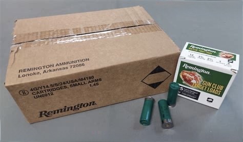 Image REMINGTON GUN CLUB 12GA 2.75" 1-1/8 OZ 1145FPS #9 SHOTSHELL AMMO - CASE