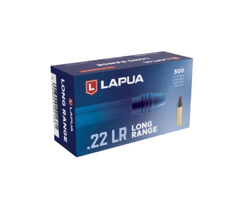 LAPUA 22LR 40GR LONG RANGE AMMO 500RDS