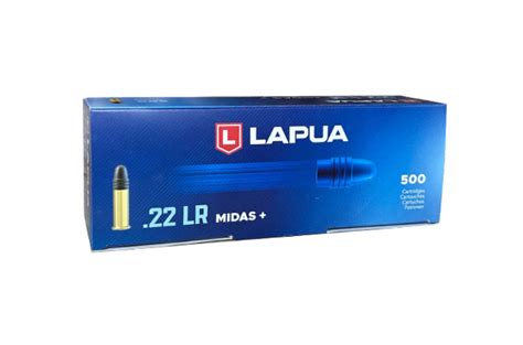 LAPUA MIDAS+ 22LR 40GR LRN Case