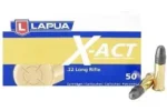 LAPUA 22LR 40GR X-ACT AMMO 50RDS
