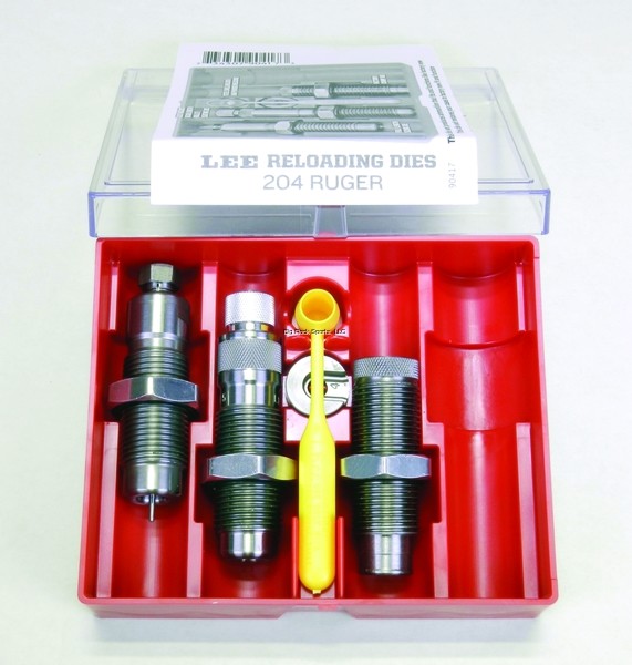 LEE 204 RUGER 3 DIE SET W/ CRIMP