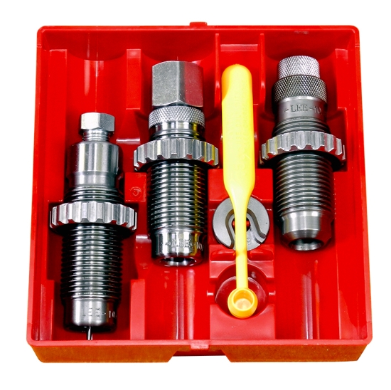 LEE 7MM-08 REMINGTON 3 DIE SET W/FACTORY CRIMP, S/H #2