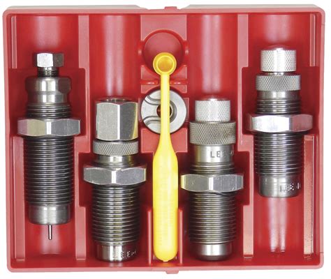 LEE 9MM LUGER CARBIDE DLX 4 DIE SET, S/H #19