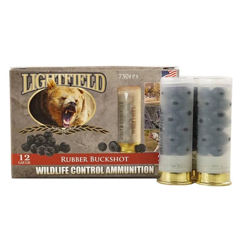 LIGHFIELD 12GA RUBBER BUCKSHOT