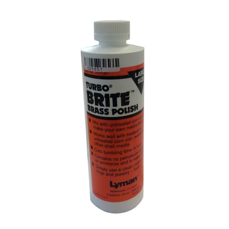 LYMAN TURBO BRITE BRASS POLISH 20OZ
