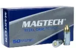 MAGTECH 9MM LUGER STEEL CASE 115GR FMJ AMMO 1,000CT