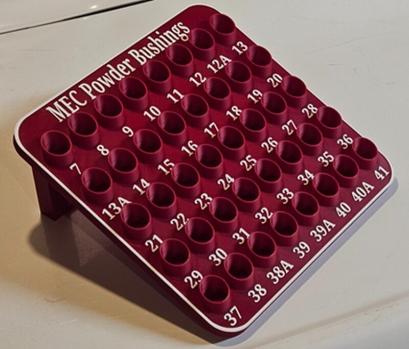 MEC POWDER BUSHING RACK