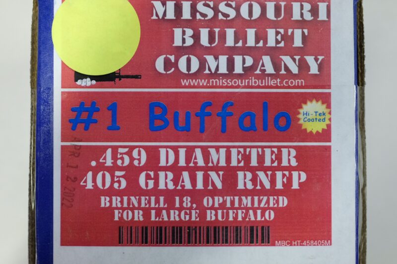 MISSOURI BULLET .459 405gr RNFP MISSOURI BULLET .459 405gr RNFP