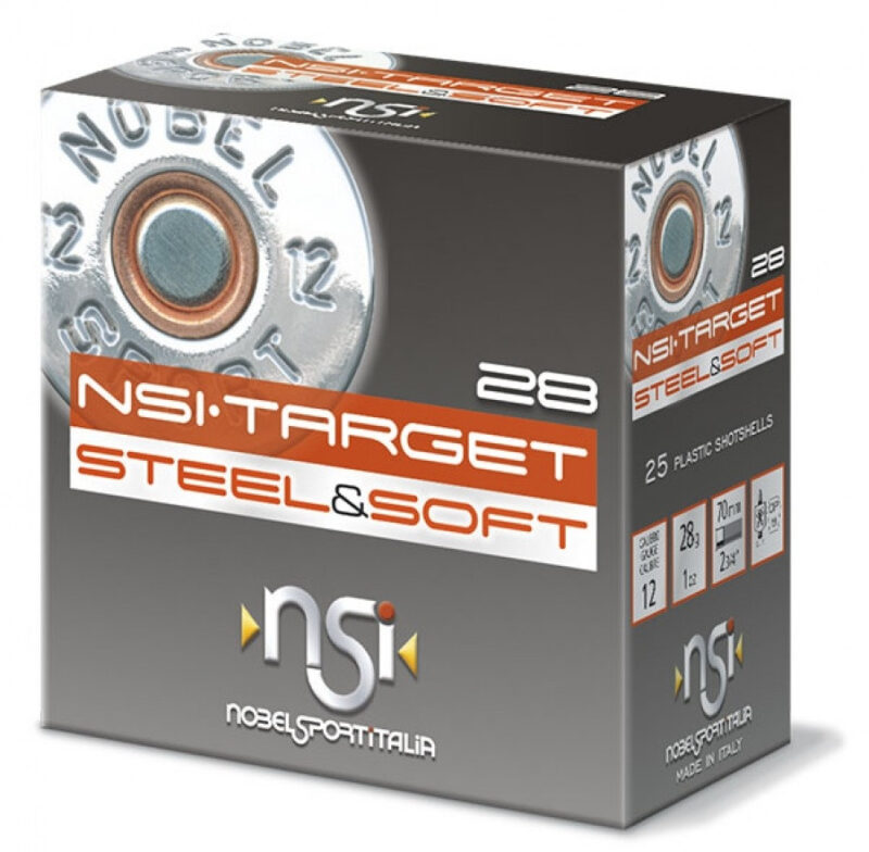 NOBEL SPORTS 12GA 3" 1450 FPS 1-1/4OZ #4 STEEL WATERFOWL AMMO 25RDS