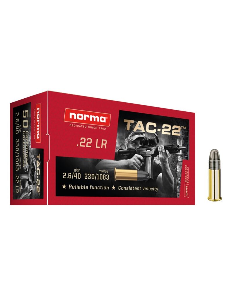 NORMA 22LR TAC SUBSONIC 50ct