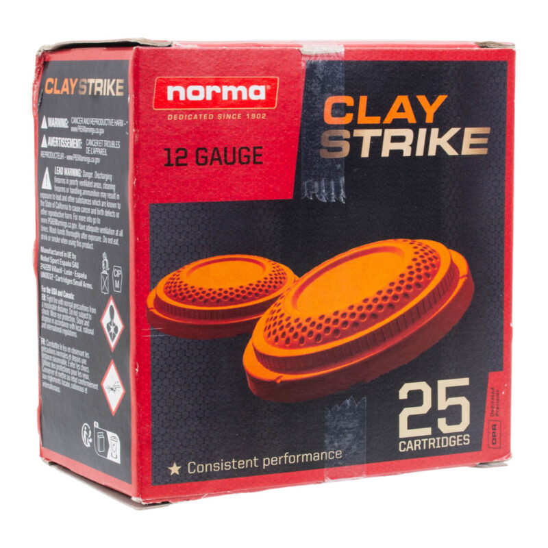 NORMA CLAYSTRIKE 12GA 2-34" #8 1OZ 1250FPS