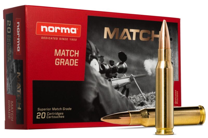 NORMA GOLDEN TARGET MATCH 308 WINCHESTER 168GR BTHP AMMO 20RDS