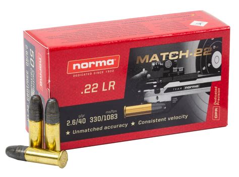 NORMA MATCH-22 500ct