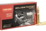NORMA GOLDEN TARGET MATCH 308 WINCHESTER 168GR BTHP AMMO 20RDS