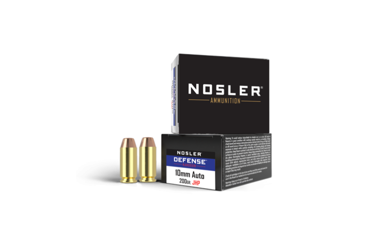 NOSLER 10MM 200GR B JHP AMMO 20CT